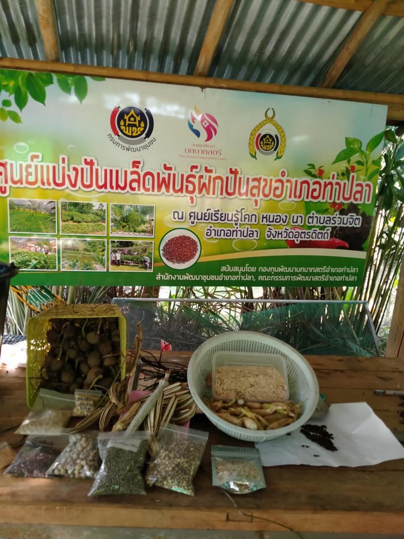  ศูนย์แบ่งปันเมล็ดพันธุ์อินทรีย์ผักพื้นบ้านปันสุข